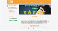 Desktop Screenshot of pharmacysoftwarereviews.com